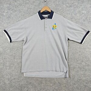 UltraClub Collection‎ Men's Size XL Gray Polo Shirt New Hampshire Boy Scouts BSA